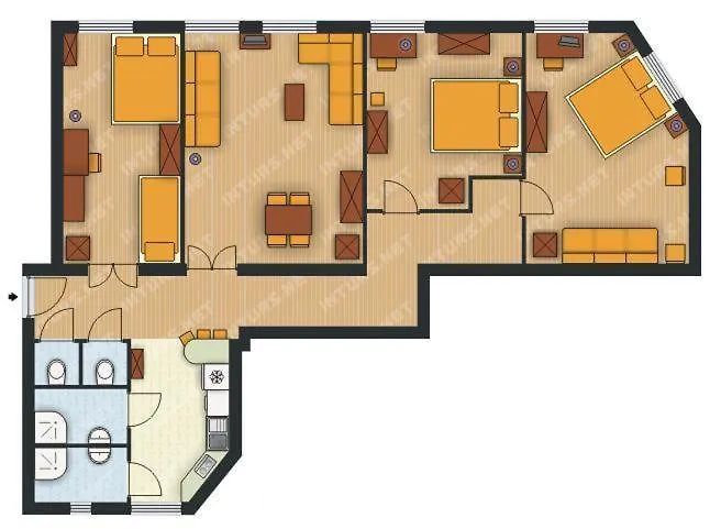 Apartment Mariacki Tower Krakow 0*,